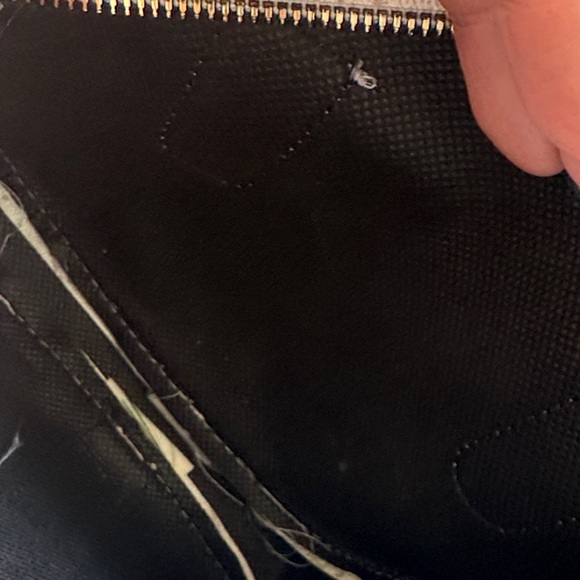 Fashion bags White Crossbody Bag with Green and Red Stripes - Picture 6 of 7